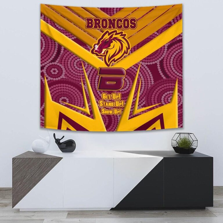National Rugby League store - Loyal fans of Brisbane Broncos's Wall Tapestry:vintage National Rugby League suit,uniform,apparel,shirts,merch,hoodie,jackets,shorts,sweatshirt,outfits,clothes