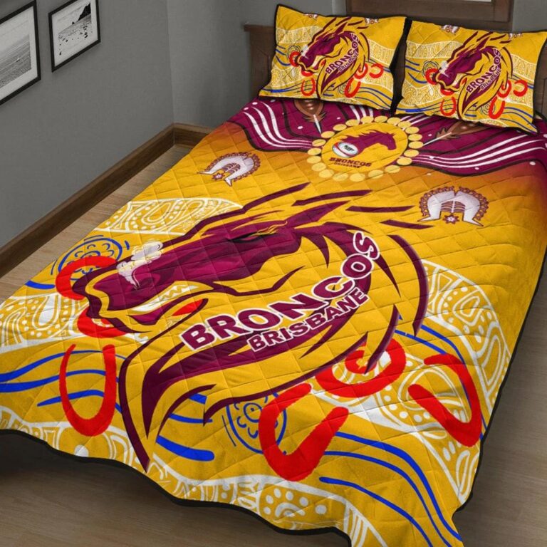 National Rugby League store - Loyal fans of Brisbane Broncos's Quilt + 1/2 Pillow Cases:vintage National Rugby League suit,uniform,apparel,shirts,merch,hoodie,jackets,shorts,sweatshirt,outfits,clothes