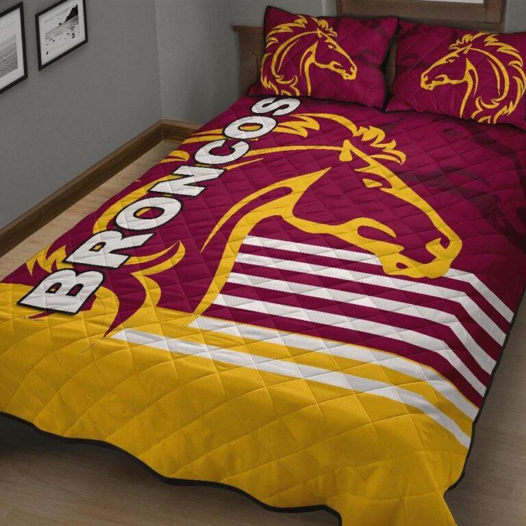 National Rugby League store - Loyal fans of Brisbane Broncos's Quilt + 1/2 Pillow Cases:vintage National Rugby League suit,uniform,apparel,shirts,merch,hoodie,jackets,shorts,sweatshirt,outfits,clothes
