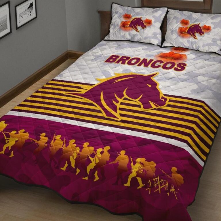 National Rugby League store - Loyal fans of Brisbane Broncos's Quilt + 1/2 Pillow Cases:vintage National Rugby League suit,uniform,apparel,shirts,merch,hoodie,jackets,shorts,sweatshirt,outfits,clothes
