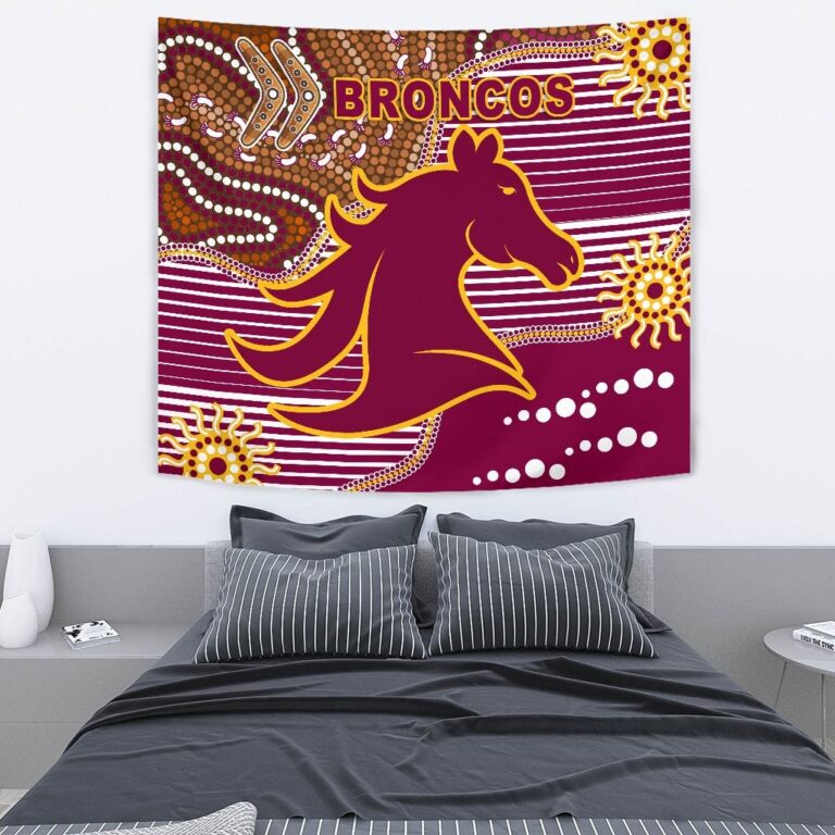 National Rugby League store - Loyal fans of Brisbane Broncos's Wall Tapestry:vintage National Rugby League suit,uniform,apparel,shirts,merch,hoodie,jackets,shorts,sweatshirt,outfits,clothes
