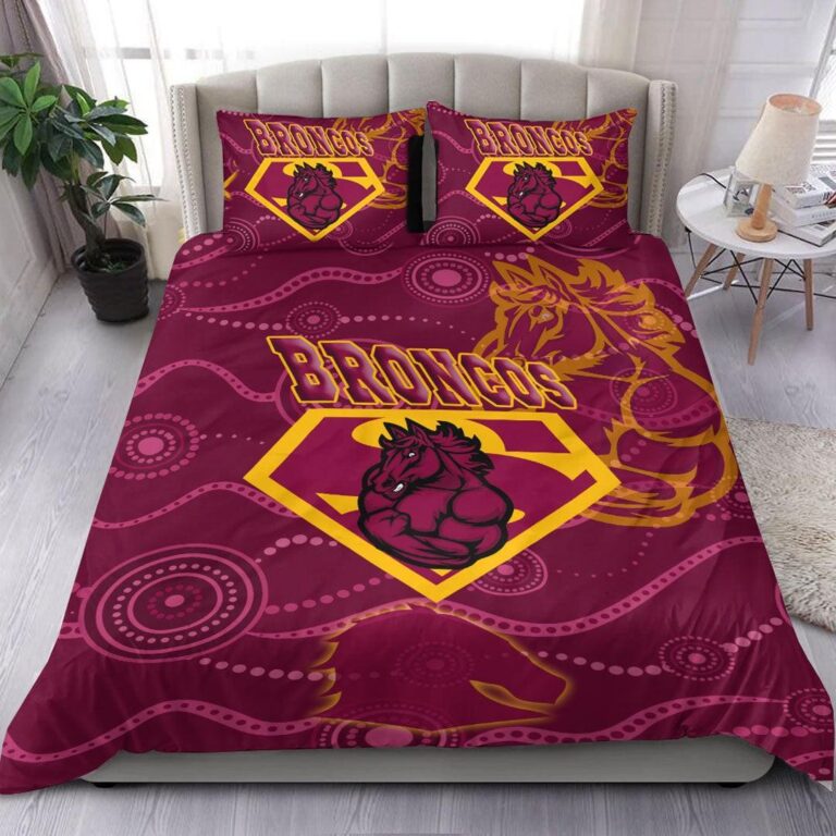 National Rugby League store - Loyal fans of Brisbane Broncos's Bedding Duvet Cover + 1/2 Pillow Cases:vintage National Rugby League suit,uniform,apparel,shirts,merch,hoodie,jackets,shorts,sweatshirt,outfits,clothes