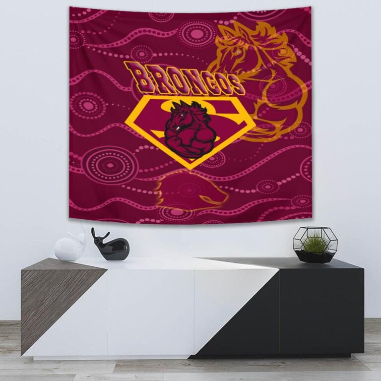 National Rugby League store - Loyal fans of Brisbane Broncos's Wall Tapestry:vintage National Rugby League suit,uniform,apparel,shirts,merch,hoodie,jackets,shorts,sweatshirt,outfits,clothes