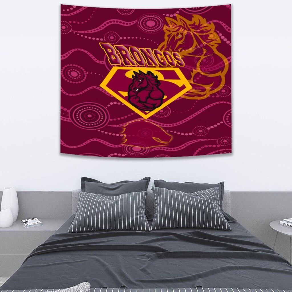 National Rugby League store - Loyal fans of Brisbane Broncos's Wall Tapestry:vintage National Rugby League suit,uniform,apparel,shirts,merch,hoodie,jackets,shorts,sweatshirt,outfits,clothes