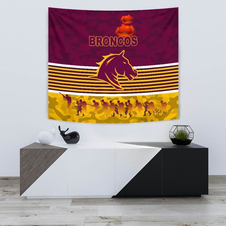 National Rugby League store - Loyal fans of Brisbane Broncos's Wall Tapestry:vintage National Rugby League suit,uniform,apparel,shirts,merch,hoodie,jackets,shorts,sweatshirt,outfits,clothes