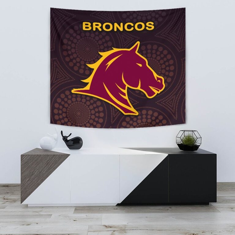 National Rugby League store - Loyal fans of Brisbane Broncos's Wall Tapestry:vintage National Rugby League suit,uniform,apparel,shirts,merch,hoodie,jackets,shorts,sweatshirt,outfits,clothes