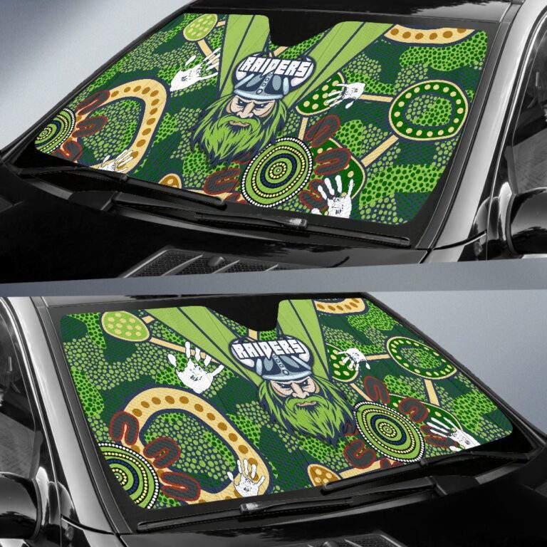 National Rugby League store - Loyal fans of Canberra Raiders's Auto Sun Shades:vintage National Rugby League suit,uniform,apparel,shirts,merch,hoodie,jackets,shorts,sweatshirt,outfits,clothes