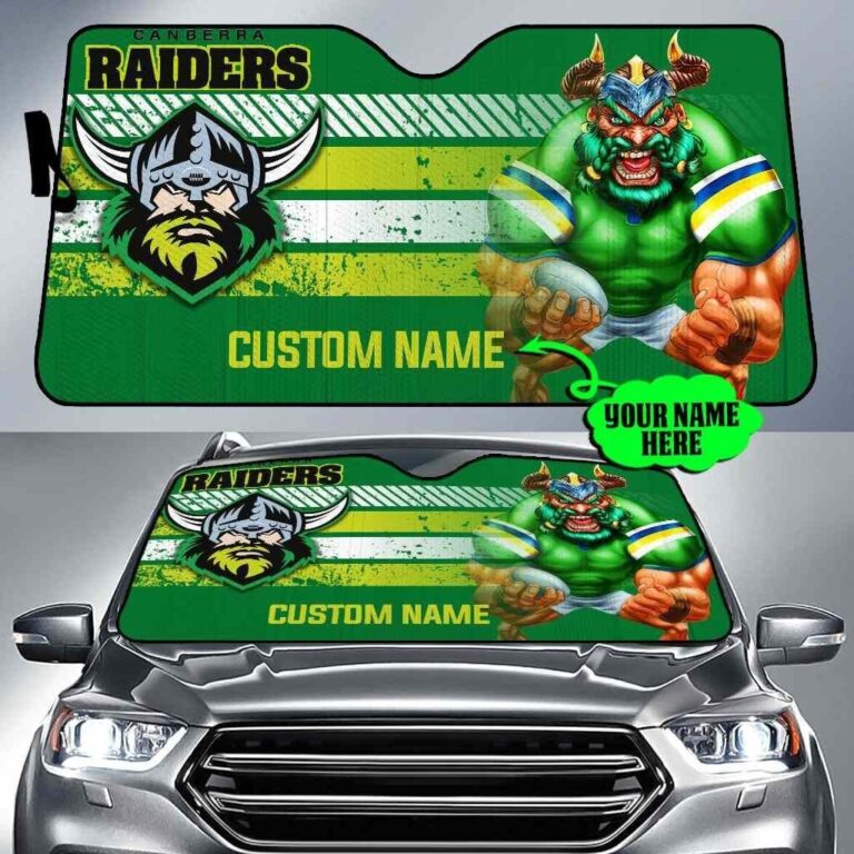 National Rugby League store - Loyal fans of Canberra Raiders's Auto Sun Shades:vintage National Rugby League suit,uniform,apparel,shirts,merch,hoodie,jackets,shorts,sweatshirt,outfits,clothes