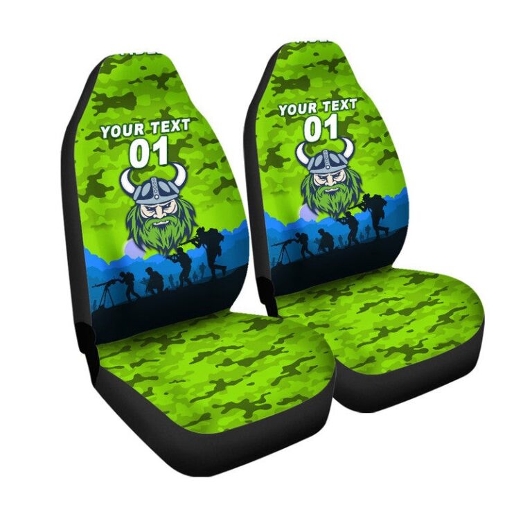 National Rugby League store - Loyal fans of Canberra Raiders's Set 2 Car Seat Cover:vintage National Rugby League suit,uniform,apparel,shirts,merch,hoodie,jackets,shorts,sweatshirt,outfits,clothes