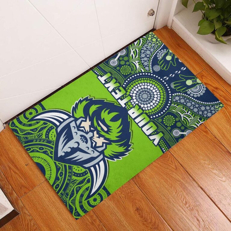 National Rugby League store - Loyal fans of Canberra Raiders's Doormat:vintage National Rugby League suit,uniform,apparel,shirts,merch,hoodie,jackets,shorts,sweatshirt,outfits,clothes
