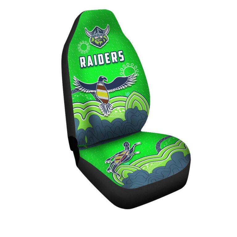National Rugby League store - Loyal fans of Canberra Raiders's Set 2 Car Seat Cover:vintage National Rugby League suit,uniform,apparel,shirts,merch,hoodie,jackets,shorts,sweatshirt,outfits,clothes