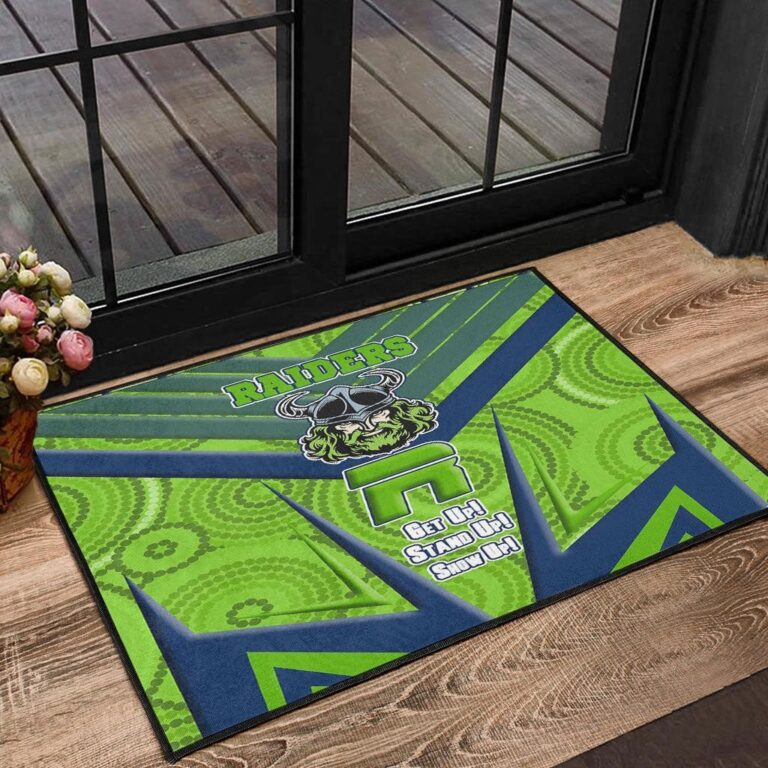 National Rugby League store - Loyal fans of Canberra Raiders's Doormat:vintage National Rugby League suit,uniform,apparel,shirts,merch,hoodie,jackets,shorts,sweatshirt,outfits,clothes