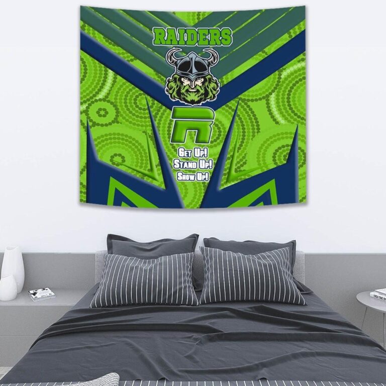 National Rugby League store - Loyal fans of Canberra Raiders's Wall Tapestry:vintage National Rugby League suit,uniform,apparel,shirts,merch,hoodie,jackets,shorts,sweatshirt,outfits,clothes