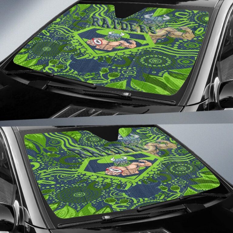 National Rugby League store - Loyal fans of Canberra Raiders's Auto Sun Shades:vintage National Rugby League suit,uniform,apparel,shirts,merch,hoodie,jackets,shorts,sweatshirt,outfits,clothes