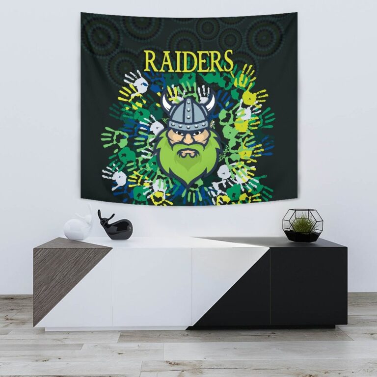 National Rugby League store - Loyal fans of Canberra Raiders's Wall Tapestry:vintage National Rugby League suit,uniform,apparel,shirts,merch,hoodie,jackets,shorts,sweatshirt,outfits,clothes