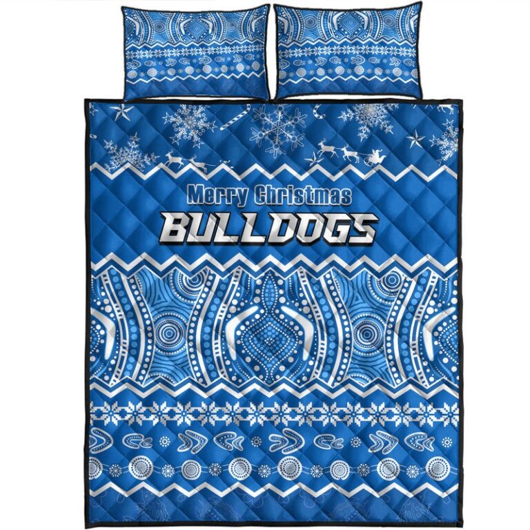 National Rugby League store - Loyal fans of Canterbury Bankstown Bulldogs's Quilt + 1/2 Pillow Cases:vintage National Rugby League suit,uniform,apparel,shirts,merch,hoodie,jackets,shorts,sweatshirt,outfits,clothes
