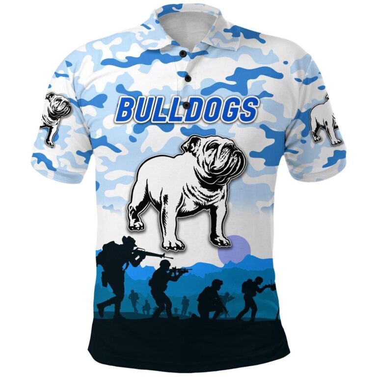 National Rugby League store - Loyal fans of Canterbury Bankstown Bulldogs's Unisex Polo Shirt,Kid Polo Shirt:vintage National Rugby League suit,uniform,apparel,shirts,merch,hoodie,jackets,shorts,sweatshirt,outfits,clothes