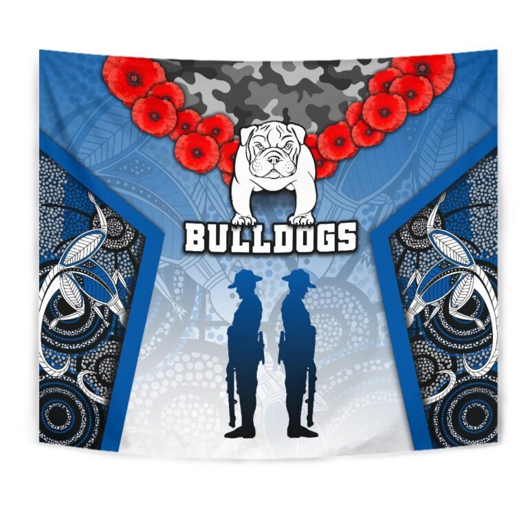 National Rugby League store - Loyal fans of Canterbury Bankstown Bulldogs's Wall Tapestry:vintage National Rugby League suit,uniform,apparel,shirts,merch,hoodie,jackets,shorts,sweatshirt,outfits,clothes