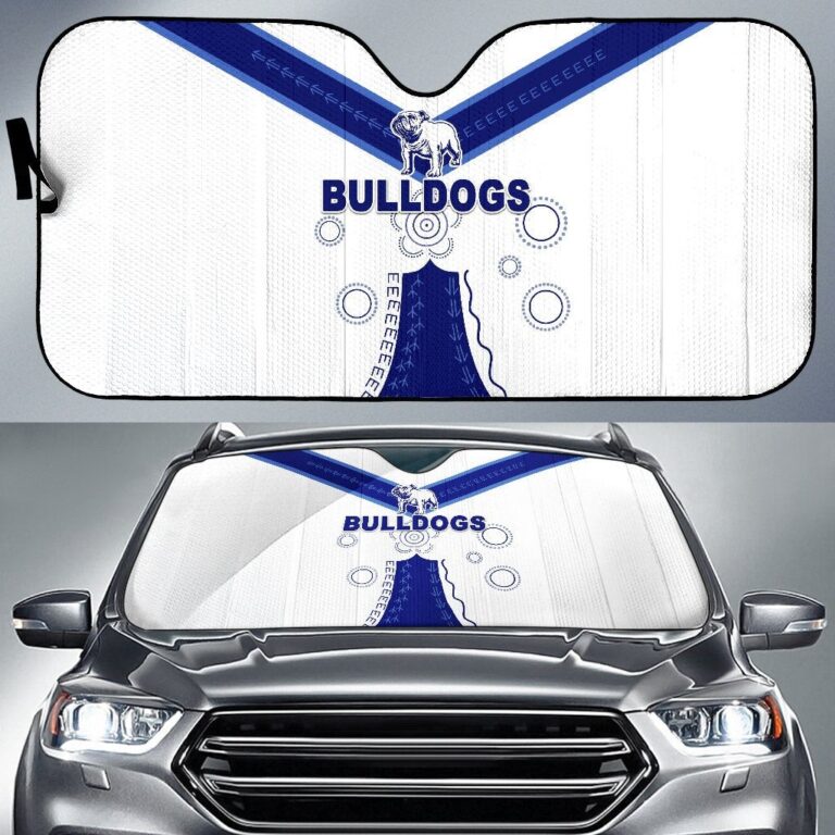 National Rugby League store - Loyal fans of Canterbury Bankstown Bulldogs's Auto Sun Shades:vintage National Rugby League suit,uniform,apparel,shirts,merch,hoodie,jackets,shorts,sweatshirt,outfits,clothes
