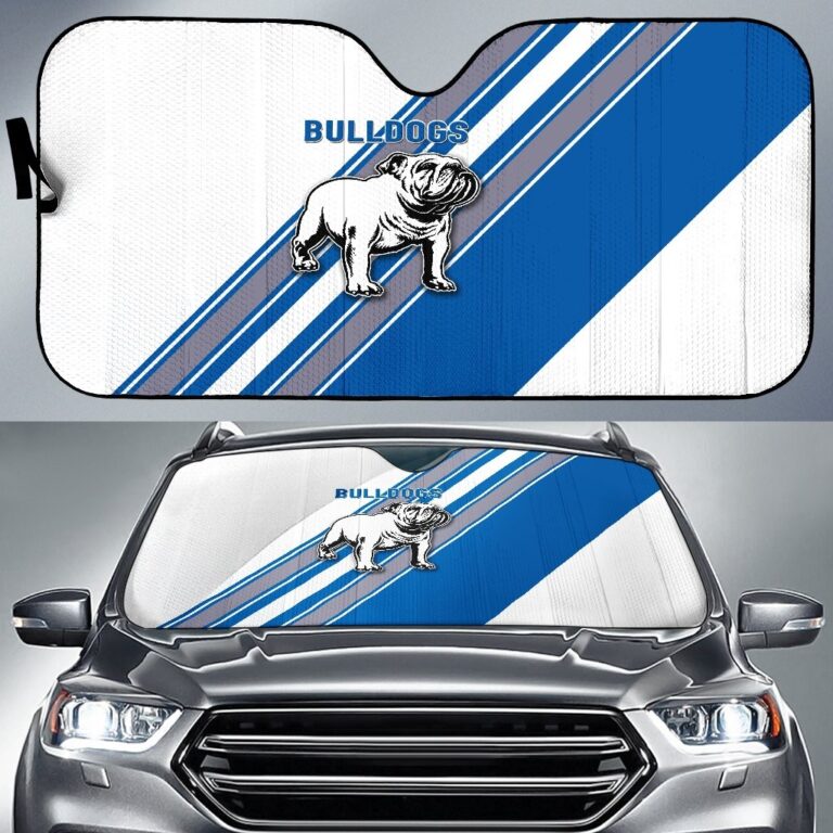 National Rugby League store - Loyal fans of Canterbury Bankstown Bulldogs's Auto Sun Shades:vintage National Rugby League suit,uniform,apparel,shirts,merch,hoodie,jackets,shorts,sweatshirt,outfits,clothes