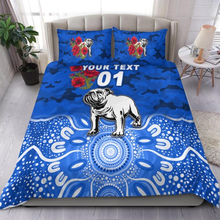 National Rugby League store - Loyal fans of Canterbury Bankstown Bulldogs's Bedding Duvet Cover + 1/2 Pillow Cases:vintage National Rugby League suit,uniform,apparel,shirts,merch,hoodie,jackets,shorts,sweatshirt,outfits,clothes