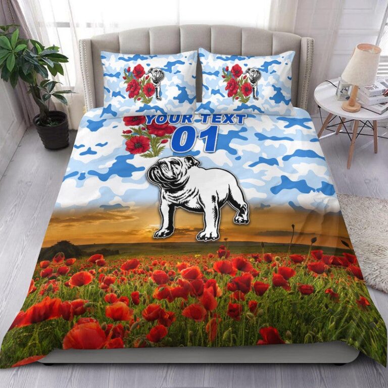 National Rugby League store - Loyal fans of Canterbury Bankstown Bulldogs's Bedding Duvet Cover + 1/2 Pillow Cases:vintage National Rugby League suit,uniform,apparel,shirts,merch,hoodie,jackets,shorts,sweatshirt,outfits,clothes