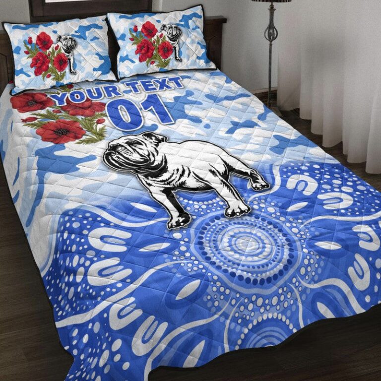National Rugby League store - Loyal fans of Canterbury Bankstown Bulldogs's Quilt + 1/2 Pillow Cases:vintage National Rugby League suit,uniform,apparel,shirts,merch,hoodie,jackets,shorts,sweatshirt,outfits,clothes