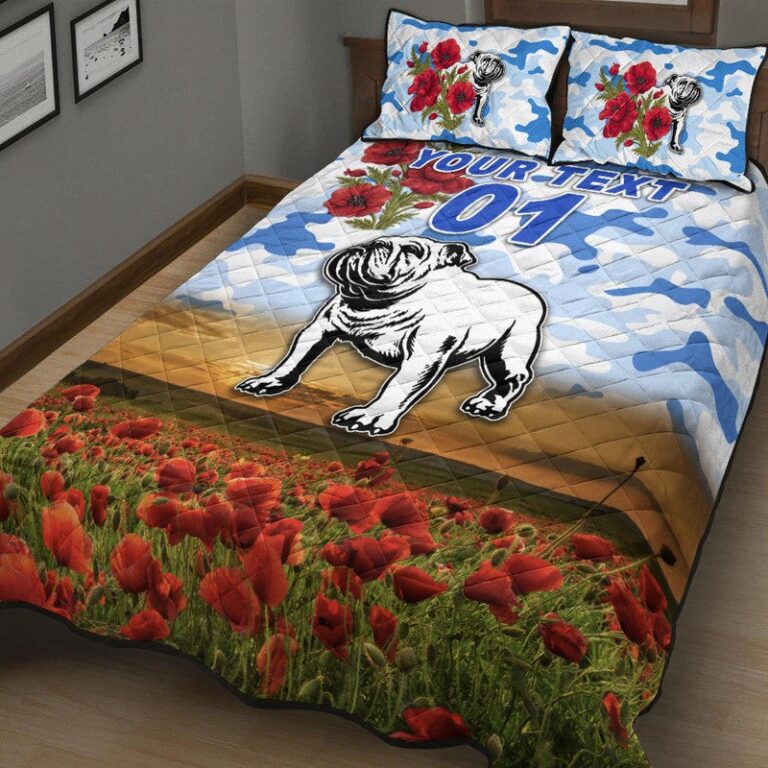 National Rugby League store - Loyal fans of Canterbury Bankstown Bulldogs's Quilt + 1/2 Pillow Cases:vintage National Rugby League suit,uniform,apparel,shirts,merch,hoodie,jackets,shorts,sweatshirt,outfits,clothes