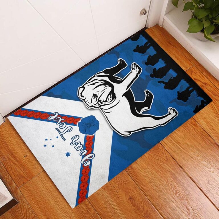 National Rugby League store - Loyal fans of Canterbury Bankstown Bulldogs's Doormat:vintage National Rugby League suit,uniform,apparel,shirts,merch,hoodie,jackets,shorts,sweatshirt,outfits,clothes