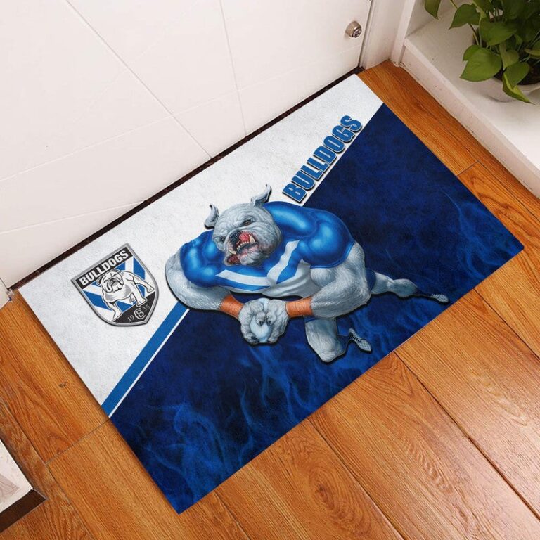 National Rugby League store - Loyal fans of Canterbury Bankstown Bulldogs's Doormat:vintage National Rugby League suit,uniform,apparel,shirts,merch,hoodie,jackets,shorts,sweatshirt,outfits,clothes