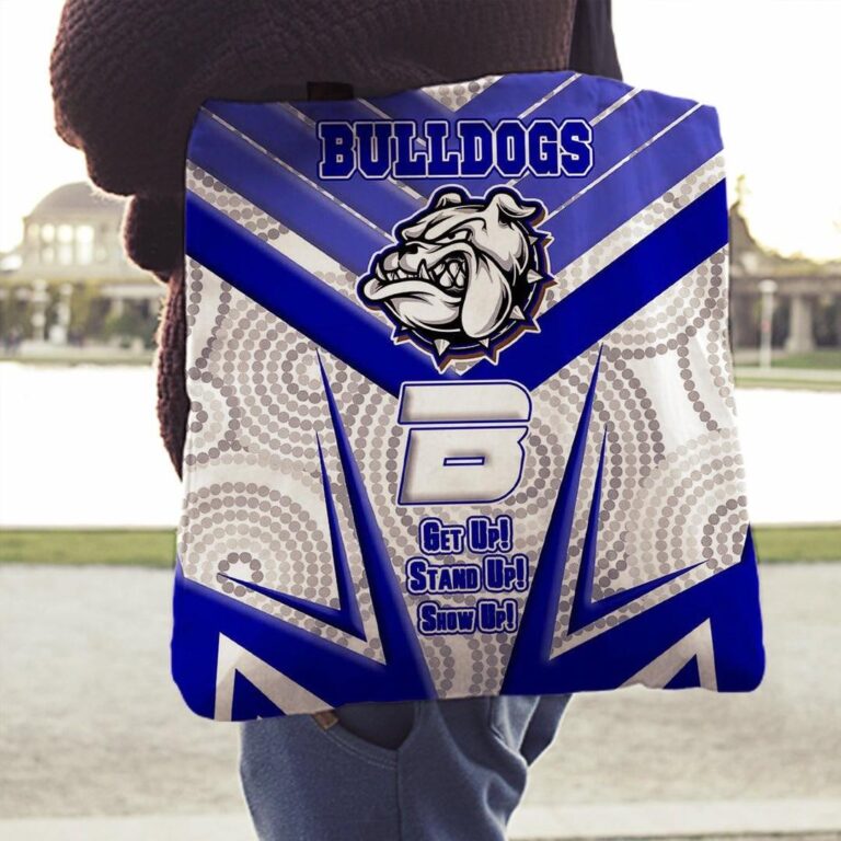 National Rugby League store - Loyal fans of Canterbury Bankstown Bulldogs's Tote Bag:vintage National Rugby League suit,uniform,apparel,shirts,merch,hoodie,jackets,shorts,sweatshirt,outfits,clothes