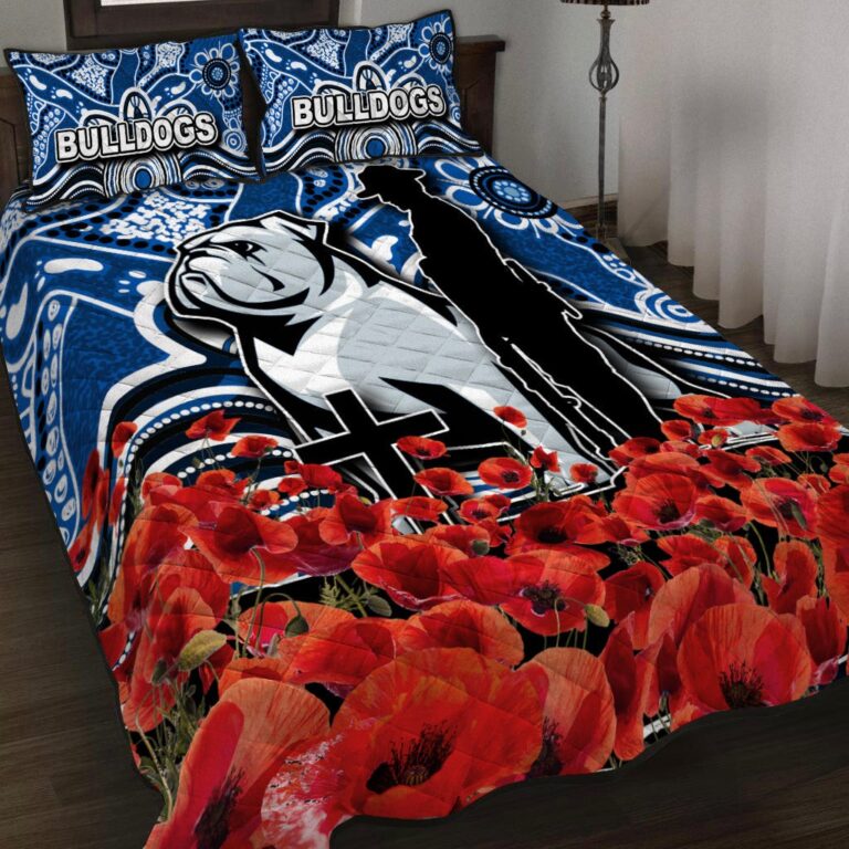 National Rugby League store - Loyal fans of Canterbury Bankstown Bulldogs's Quilt + 1/2 Pillow Cases:vintage National Rugby League suit,uniform,apparel,shirts,merch,hoodie,jackets,shorts,sweatshirt,outfits,clothes