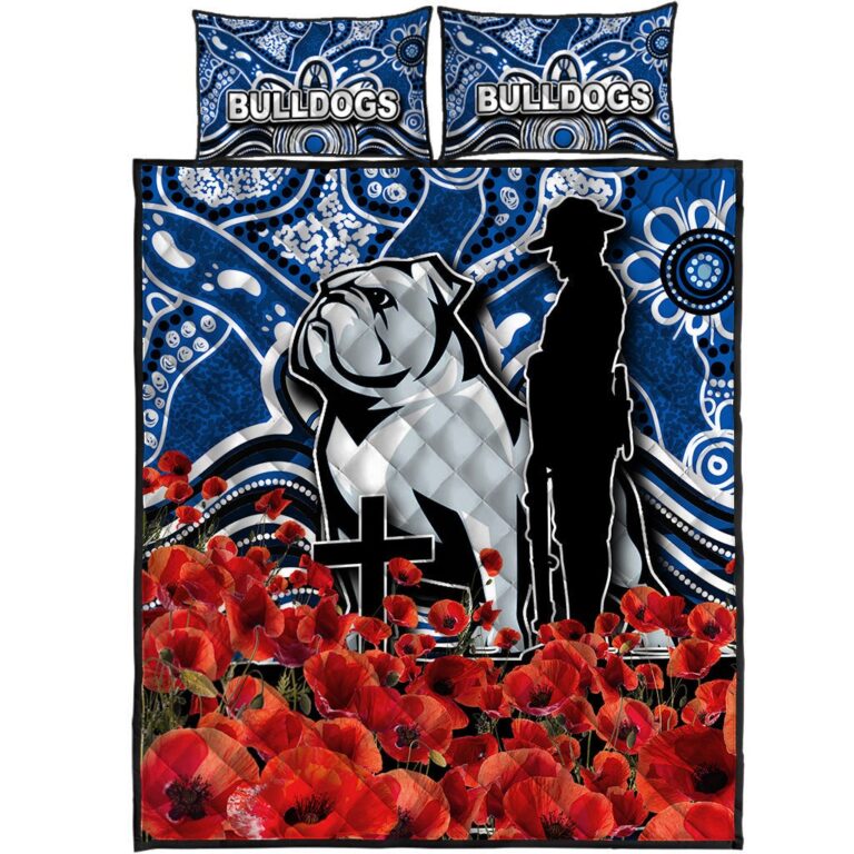National Rugby League store - Loyal fans of Canterbury Bankstown Bulldogs's Quilt + 1/2 Pillow Cases:vintage National Rugby League suit,uniform,apparel,shirts,merch,hoodie,jackets,shorts,sweatshirt,outfits,clothes