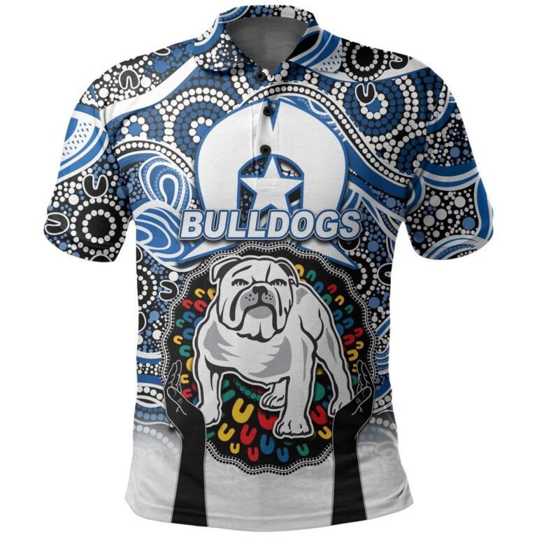 National Rugby League store - Loyal fans of Canterbury Bankstown Bulldogs's Unisex Polo Shirt,Kid Polo Shirt:vintage National Rugby League suit,uniform,apparel,shirts,merch,hoodie,jackets,shorts,sweatshirt,outfits,clothes