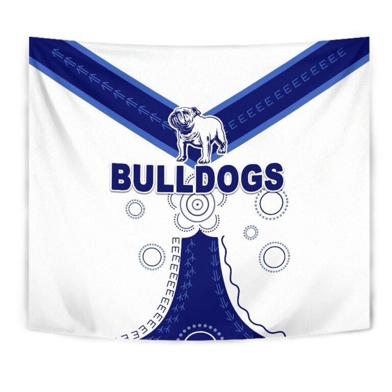 National Rugby League store - Loyal fans of Canterbury Bankstown Bulldogs's Wall Tapestry:vintage National Rugby League suit,uniform,apparel,shirts,merch,hoodie,jackets,shorts,sweatshirt,outfits,clothes
