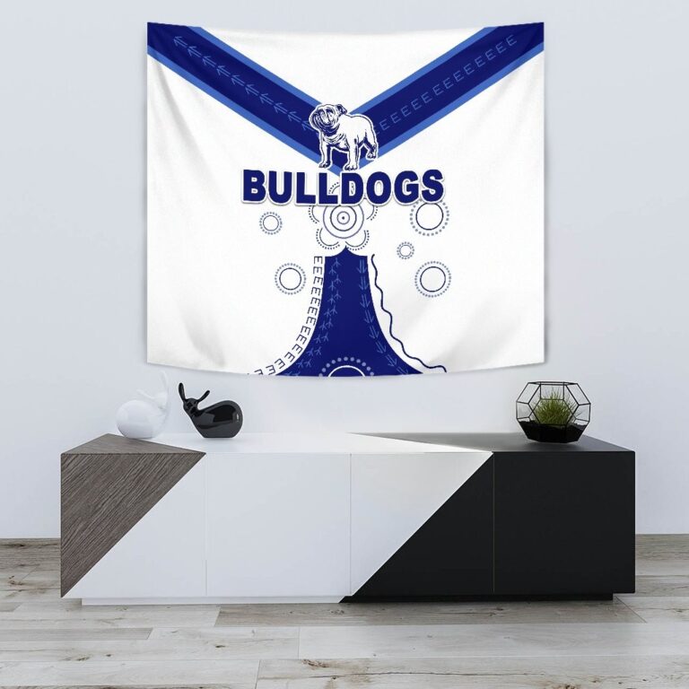 National Rugby League store - Loyal fans of Canterbury Bankstown Bulldogs's Wall Tapestry:vintage National Rugby League suit,uniform,apparel,shirts,merch,hoodie,jackets,shorts,sweatshirt,outfits,clothes