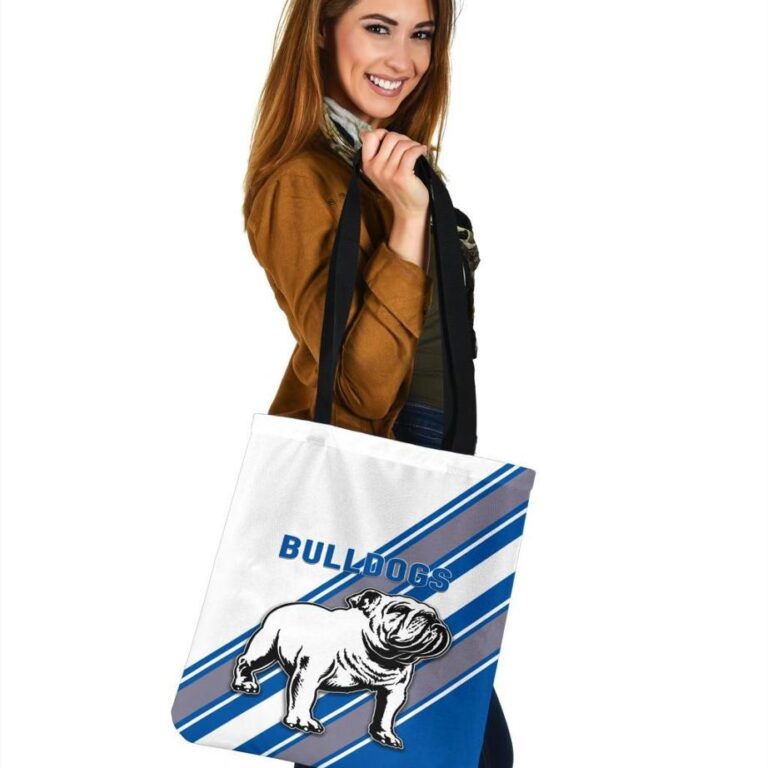 National Rugby League store - Loyal fans of Canterbury Bankstown Bulldogs's Tote Bag:vintage National Rugby League suit,uniform,apparel,shirts,merch,hoodie,jackets,shorts,sweatshirt,outfits,clothes