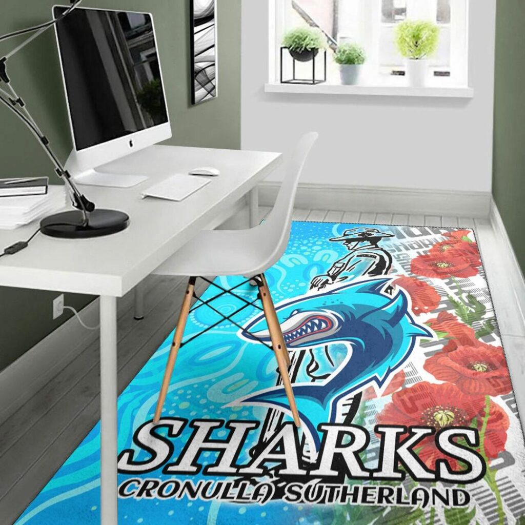 National Rugby League store - Loyal fans of Cronulla Sutherland Sharks's Rug:vintage National Rugby League suit,uniform,apparel,shirts,merch,hoodie,jackets,shorts,sweatshirt,outfits,clothes