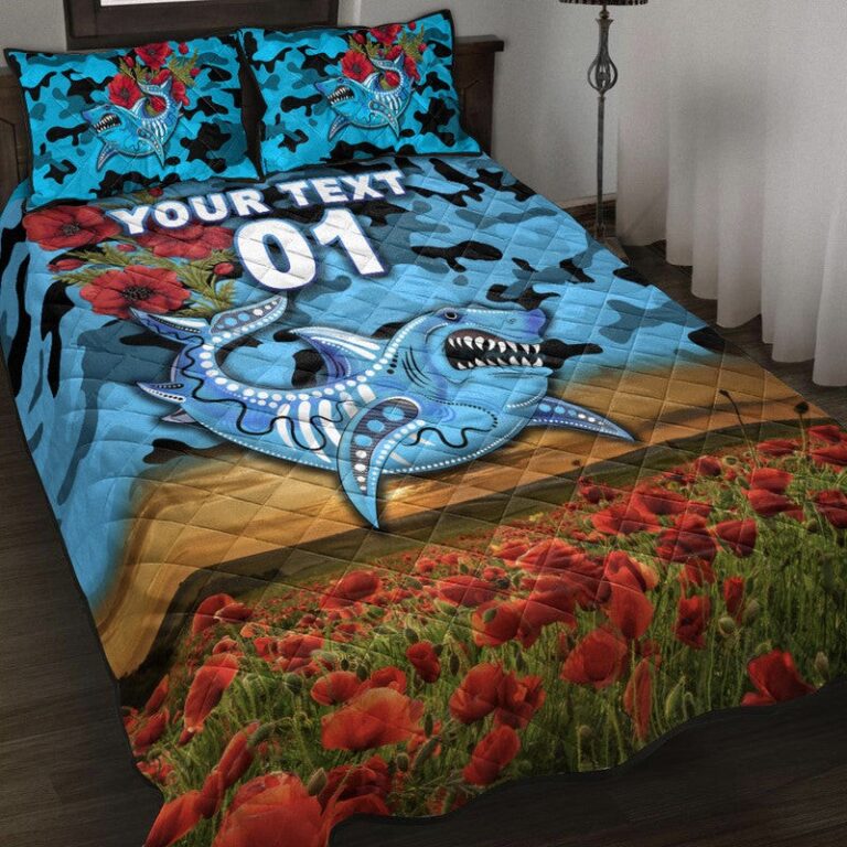 National Rugby League store - Loyal fans of Cronulla Sutherland Sharks's Quilt + 1/2 Pillow Cases:vintage National Rugby League suit,uniform,apparel,shirts,merch,hoodie,jackets,shorts,sweatshirt,outfits,clothes