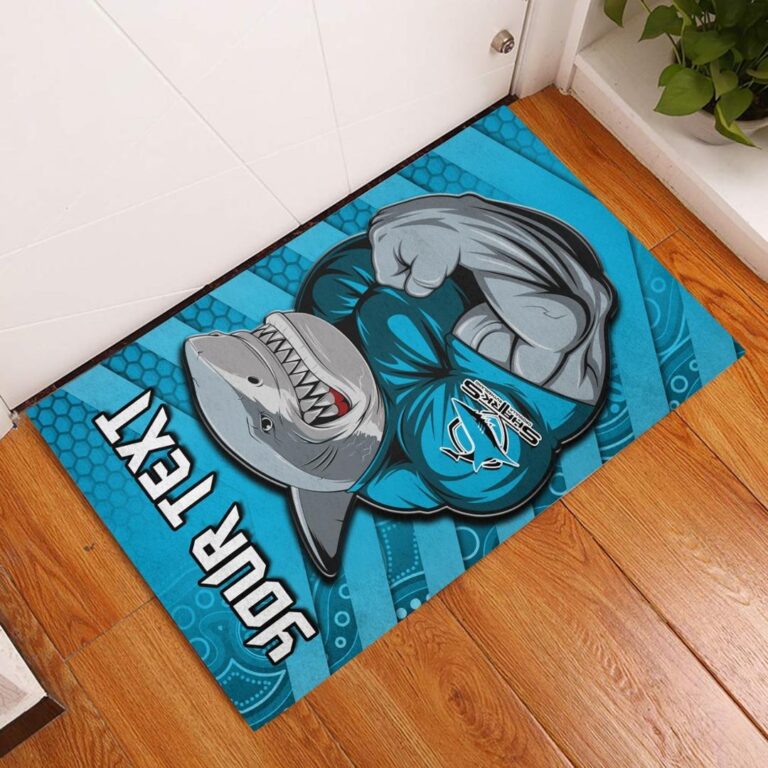 National Rugby League store - Loyal fans of Cronulla Sutherland Sharks's Doormat:vintage National Rugby League suit,uniform,apparel,shirts,merch,hoodie,jackets,shorts,sweatshirt,outfits,clothes