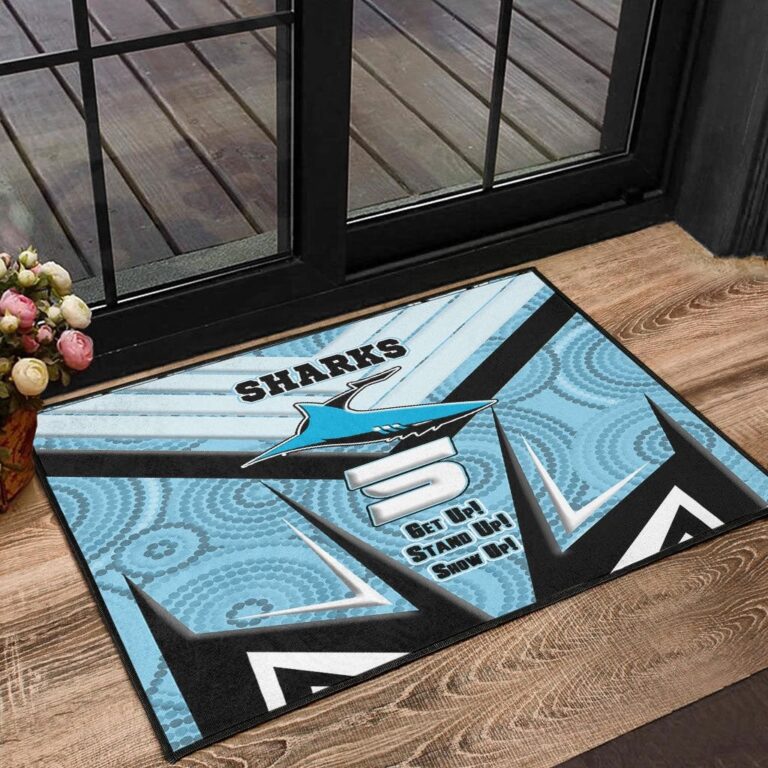 National Rugby League store - Loyal fans of Cronulla Sutherland Sharks's Doormat:vintage National Rugby League suit,uniform,apparel,shirts,merch,hoodie,jackets,shorts,sweatshirt,outfits,clothes