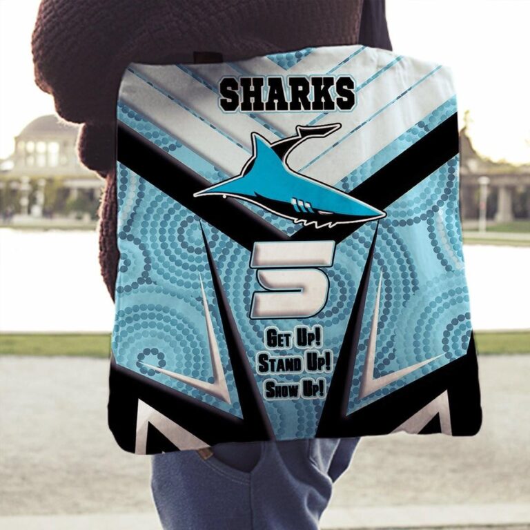 National Rugby League store - Loyal fans of Cronulla Sutherland Sharks's Tote Bag:vintage National Rugby League suit,uniform,apparel,shirts,merch,hoodie,jackets,shorts,sweatshirt,outfits,clothes