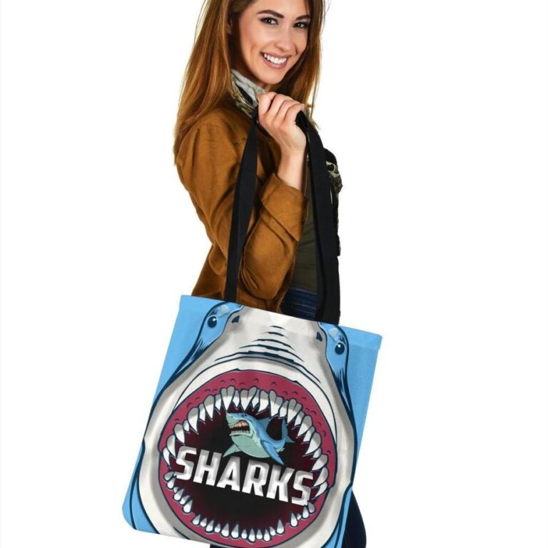 National Rugby League store - Loyal fans of Cronulla Sutherland Sharks's Tote Bag:vintage National Rugby League suit,uniform,apparel,shirts,merch,hoodie,jackets,shorts,sweatshirt,outfits,clothes