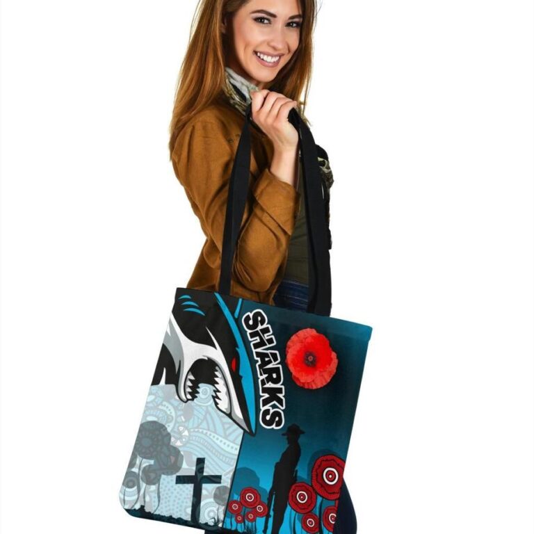 National Rugby League store - Loyal fans of Cronulla Sutherland Sharks's Tote Bag:vintage National Rugby League suit,uniform,apparel,shirts,merch,hoodie,jackets,shorts,sweatshirt,outfits,clothes