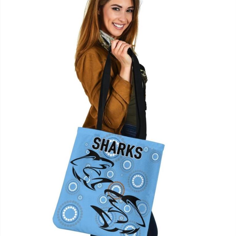 National Rugby League store - Loyal fans of Cronulla Sutherland Sharks's Tote Bag:vintage National Rugby League suit,uniform,apparel,shirts,merch,hoodie,jackets,shorts,sweatshirt,outfits,clothes