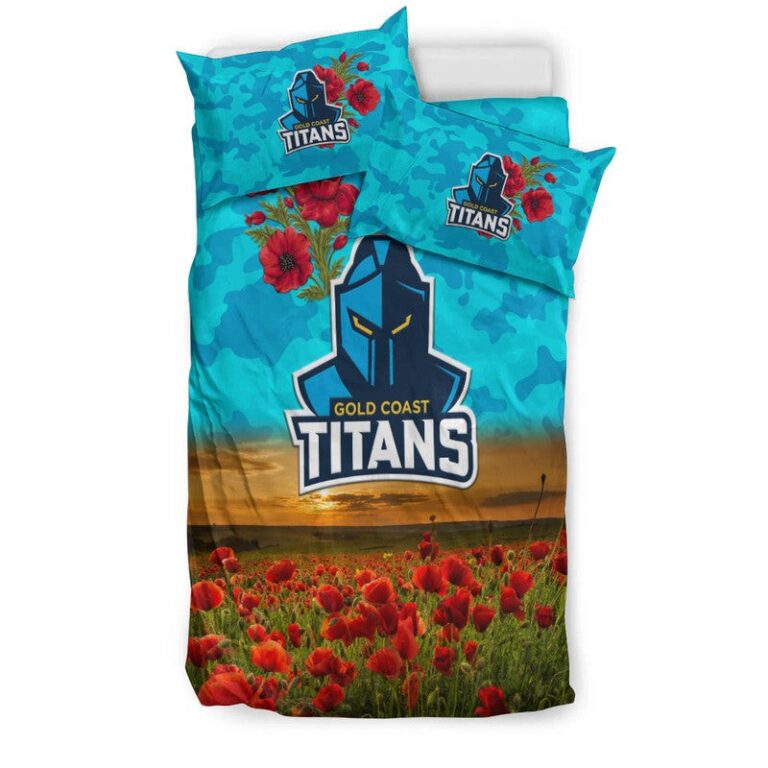 National Rugby League store - Loyal fans of Gold Coast Titans's Bedding Duvet Cover + 1/2 Pillow Cases:vintage National Rugby League suit,uniform,apparel,shirts,merch,hoodie,jackets,shorts,sweatshirt,outfits,clothes
