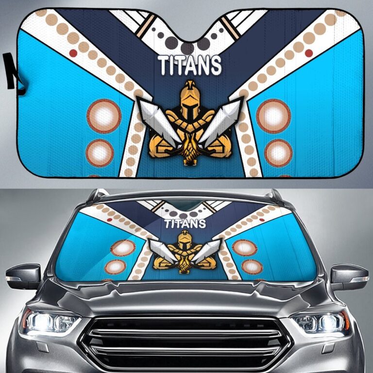 National Rugby League store - Loyal fans of Gold Coast Titans's Auto Sun Shades:vintage National Rugby League suit,uniform,apparel,shirts,merch,hoodie,jackets,shorts,sweatshirt,outfits,clothes