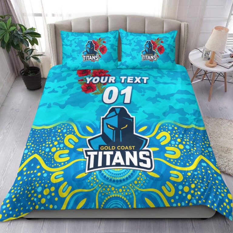 National Rugby League store - Loyal fans of Gold Coast Titans's Bedding Duvet Cover + 1/2 Pillow Cases:vintage National Rugby League suit,uniform,apparel,shirts,merch,hoodie,jackets,shorts,sweatshirt,outfits,clothes