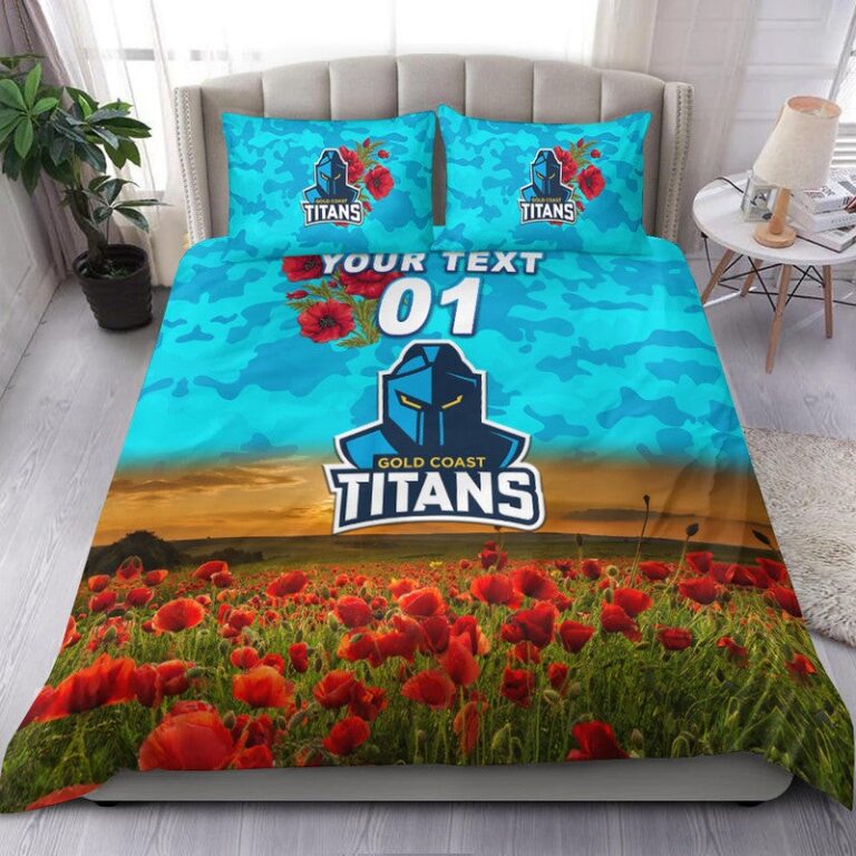 National Rugby League store - Loyal fans of Gold Coast Titans's Bedding Duvet Cover + 1/2 Pillow Cases:vintage National Rugby League suit,uniform,apparel,shirts,merch,hoodie,jackets,shorts,sweatshirt,outfits,clothes