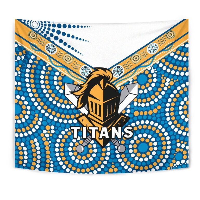 National Rugby League store - Loyal fans of Gold Coast Titans's Wall Tapestry:vintage National Rugby League suit,uniform,apparel,shirts,merch,hoodie,jackets,shorts,sweatshirt,outfits,clothes